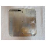 Vintage Snowmobile Trail Tin Sign 12" x 12"