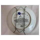 Vintage Collectible Plates - Sandra Kuck Limited Edition "A Time to Love" and "Star Spangled Sky" with "Baby