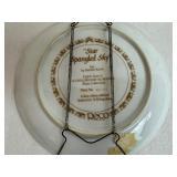 Vintage Collectible Plates - Sandra Kuck Limited Edition "A Time to Love" and "Star Spangled Sky" with "Baby