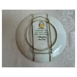 Vintage ANRI Juan Ferrandiz Limited Edition Christmas Plates 1978 " Leading the Way" and 1972 "Christmas"
