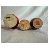 Vintage Russian Babuska Dolls (Nesting Dolls) - Three Sets