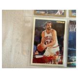 New Chicago Bulls Hat with Nine Trading Cards Including Two Scottie Pippen Cards