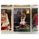 New Chicago Bulls Hat with Nine Trading Cards Including Two Scottie Pippen Cards