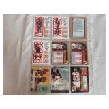 New Chicago Bulls Hat with Nine Trading Cards Including Two Scottie Pippen Cards