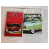 "Mustang" and "Convertibles" Hard Cover Books