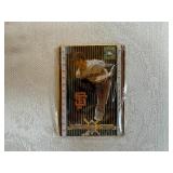 Cooperstown Collection Five Metal Hall of Fame Trading Cards: Willie Mays, Johnny Mize, Mickey Lolich, Don Newcombe, Gaylord Perry