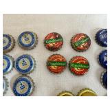 Assorted Metal Beer Bottle Caps - Multiple Brands (100 Plus)