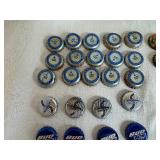 Assorted Metal Beer Bottle Caps - Multiple Brands (100 Plus)