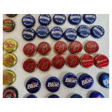 Assorted Metal Beer Bottle Caps - Multiple Brands (100 Plus)