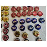 Assorted Metal Beer Bottle Caps - Multiple Brands (100 Plus)