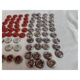 Metal Beer Bottle Caps - Multiple Brands (100 Plus)