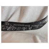 Team Autographed MN Wild Hockey Stick 2002/2003