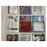 Hall of Fame Quarter Back Cards - Dan Marino (3 Cards), Troy Aikman (3 Cards), John Elway (3 Cards)