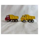 Pair of Vintage Tonka Dump Trucks (small)