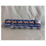 1997 1st Edition Hot Wheels #6 and 1998 1st Edition Hot Wheels #22, #27, #31, #37, #38