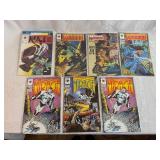 Seven Vintage Valiant Comic Books