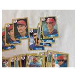 Complete Set of 1987 World Series Champion Minnesota Twins Topps Baseball Cards