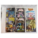 Vintage Valiant Comics: Ninjak, Future Force, Secret Weapons, Doctor Mirage, Shadowman, Robot Fighter (Qty 8)