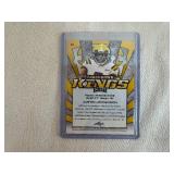 Two Justin Jefferson Cards: 2020 Leaf and 2024 Panini