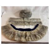 Vintage Fur Collars and Hat