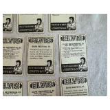 Elvis Presley Cards 1978, Fourteen Unique Cards