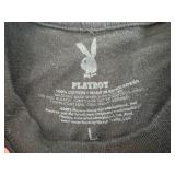 Bob Marley (XL), Whoop Ass Wrestling (XL), Playboy (L), Bullet Proof Newark, NJ (L) Gently Used T-Shirts