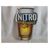 Samuel Adams Nitro Project Tin Beer/Mancave Sign 12" x 17.5"