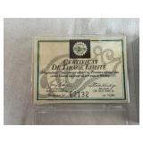 1991 Classic Hockey Draft Picks Limited Edition Set (Unopened Pack) includes Certificate of Limited Edition Set #62,132 out of 75,000 (50 Cards)