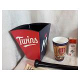 Twins Memorabilia - Autographed Bat, World Series Paper, World Series Ticket and More