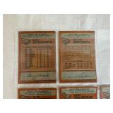 Vintage MN North Stars Trading Cards (8)