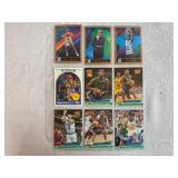 MN Timberwolves Autographed Mini Basketball with 18 Timberwolves Trading Cards
