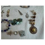 Vintage and Costume Jewelry including Bracelets, Necklaces, Earrings and Pins