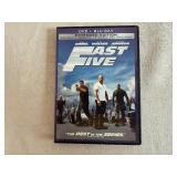 Five Fast and Furious DVD