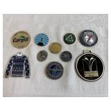 Collection of Custom Challenge Coins and Medallions