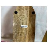 Wine Themed Cutting Board, Decorative Bottle and Wooden Sign