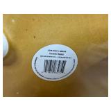 Crystalery Glass Pot, Diamond Star Glass Vase, Vintage Indiana Glass Amber Diamond Pattern Vase, Gold Ceramic Planter and Metal Planter