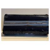 LR - Dog-Themed Vintage Style Handbag with Metal Handle