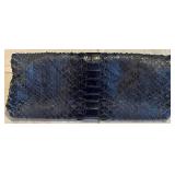LR - Bottega Veneta Python Clutch and Susan Gail Black Leather Purse Set