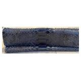 LR - Bottega Veneta Python Clutch and Susan Gail Black Leather Purse Set