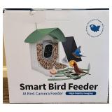 LR - Smart Bird Feeder with Camera and Solar Panel AI Recognition
