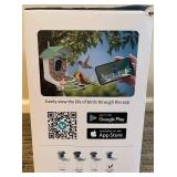 LR - Smart Bird Feeder with Camera and Solar Panel AI Recognition