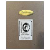 DR - Personettes Silhouette Print by Julie Dennis in Frame