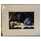 DR - 2 Still Life Artworks: Michael Weber Print and Gary Curtis Watercolor Board