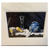 DR - 2 Still Life Artworks: Michael Weber Print and Gary Curtis Watercolor Board