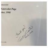 DR - 2 Still Life Artworks: Michael Weber Print and Gary Curtis Watercolor Board