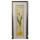 DR - Framed Merle Izard Signed Limited Edition Jonquil Artwork