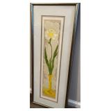 DR - Framed Merle Izard Signed Limited Edition Jonquil Artwork