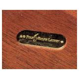 LR - Polo Ralph Lauren Round Wood Side Table
