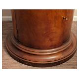 LR - Polo Ralph Lauren Round Wood Side Table
