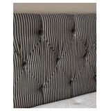 UL - King Size Bed Frame - Tufted Headboard